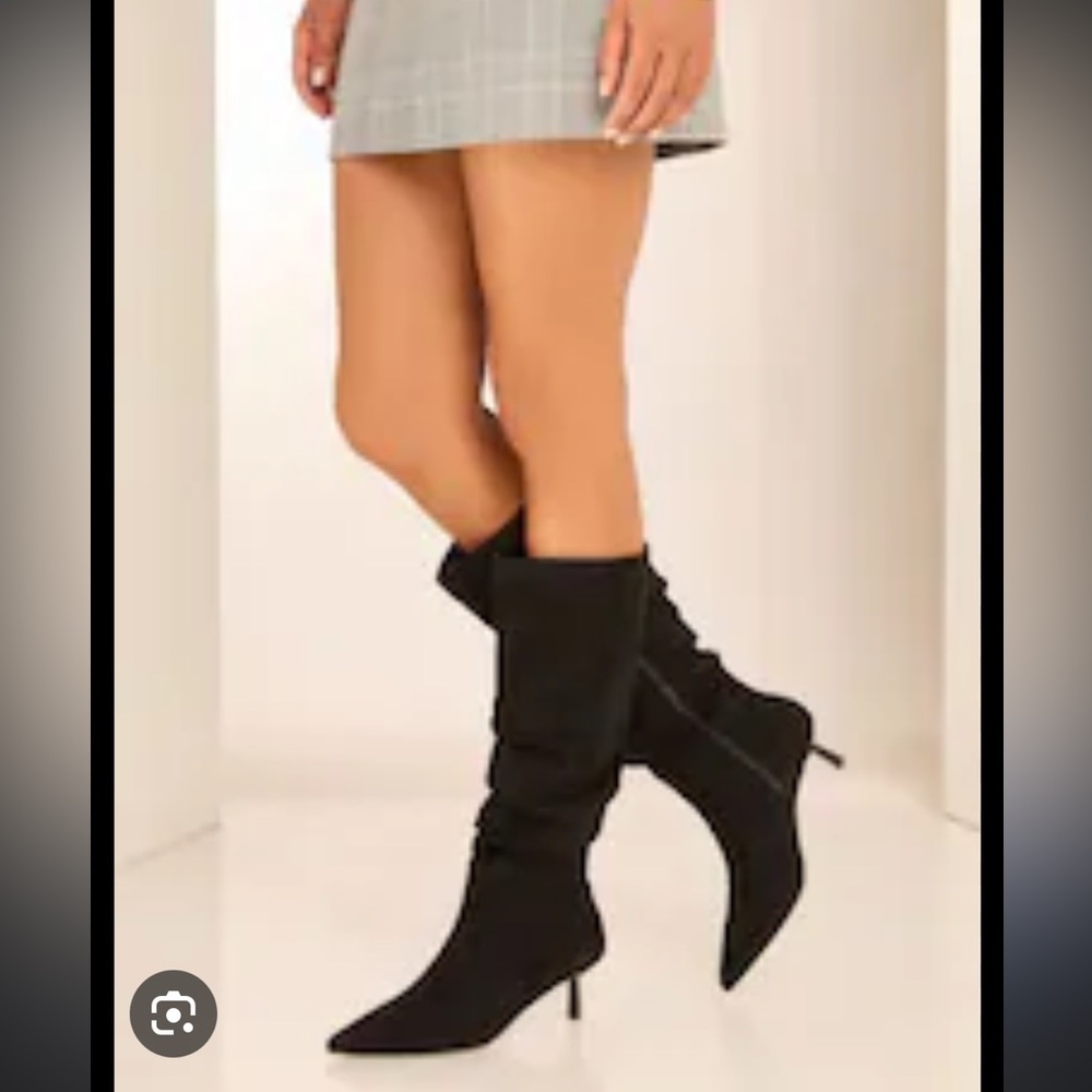 Vintage Browns Couture kitten heel boots
